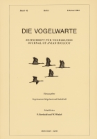 Die Vogelwarte, Band 42, Heft 3. Zeitschrift für Vogelkunde, hg. v. d. Vogelwarten Helgoland und Radolfzell-0