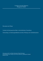 Ursachen für Sanierungsmisserfolge in mittelständischen Unternehmen: Untersuchung von Sanierungsmaßnahmen und deren Wirkung in der Unternehmenskrise-0