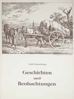 Geschichten und Beobachtungen (= Fürther Beiträge zur Geschichts- und Heimatkunde, Heft 4)-0