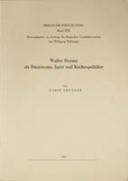 Walter Simons als Staatsmann, Jurist und Kirchenpolitiker, (= Quellen und Darstellungen zur bergischen Geschichte, Kunst und Literatur, Band 13)-0