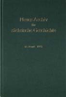 Neues Archiv für sächsische Geschichte, 66. Band, 1995. In Verbindung mit dem Institut für sächsische Geschichte und Volkskunde e.V.-0