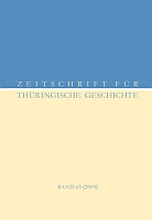 Zeitschrift für Thüringische Geschichte, Band 63 (2009)-0