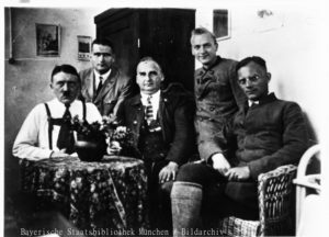 Hitler, Heß, Kriebel, N.N., Weber