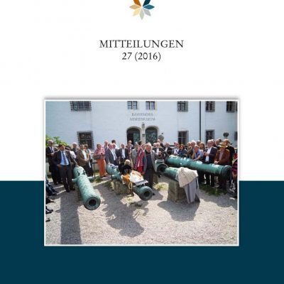 Verband bayerischer Geschichtsvereine - Mitteilungen des Verbandes bayerischer Geschichtsvereins 27 (2016)